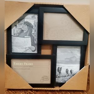 Emery Picture frame four 4" x 6" photo openings